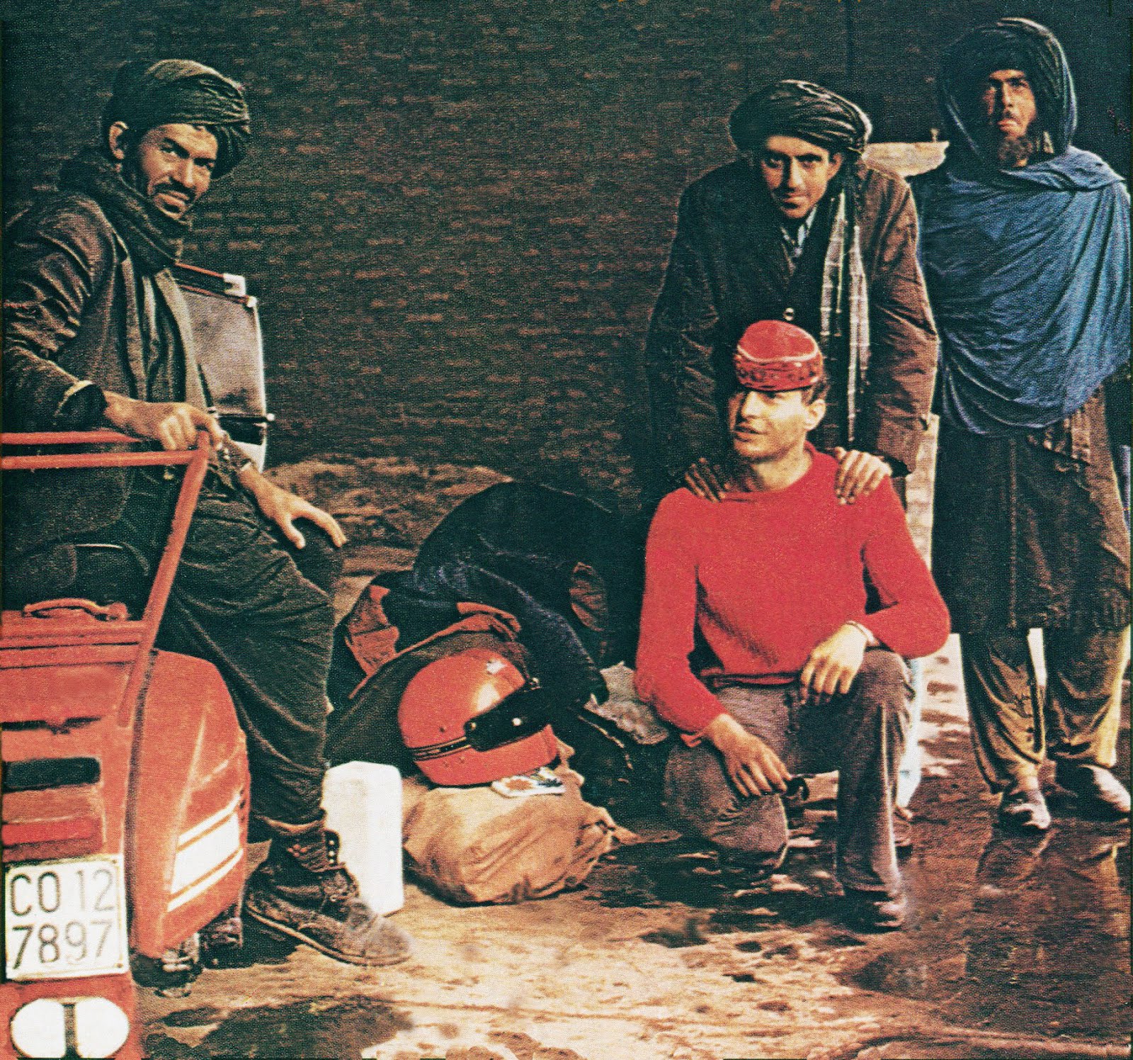 In Afghanistan con la Gigia, nell'aprile 1978.