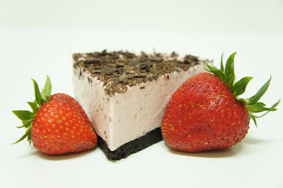 Receita de Cheesecake de Morangos e Chocolate