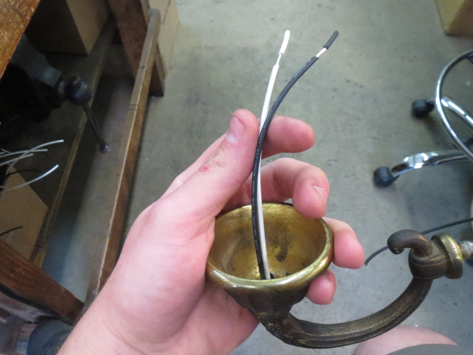 Lamp Parts and Repair Lamp Doctor How to Wire/Rewire Chandelier Arms