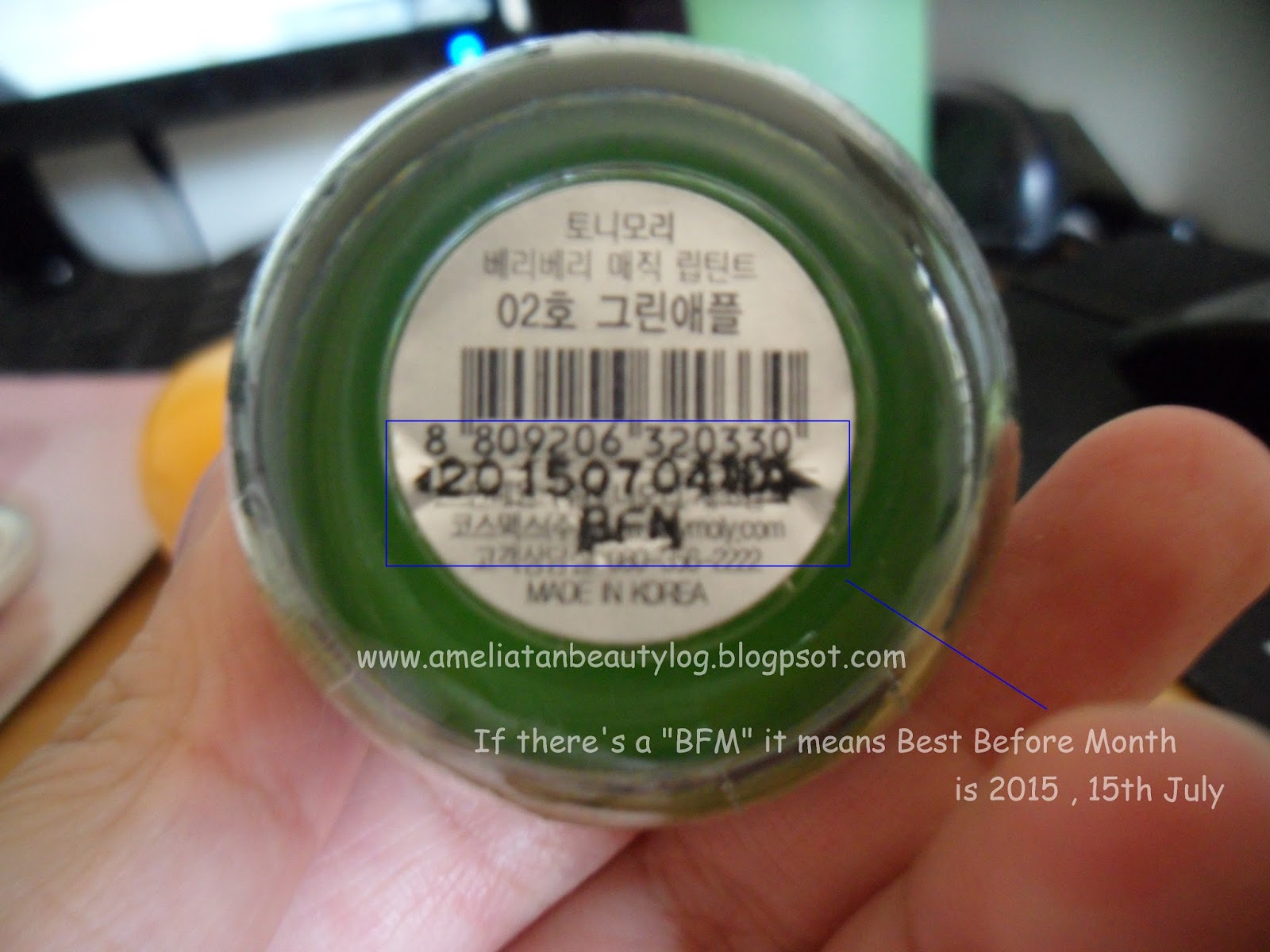 Ameliatan's Beauty Log How To Read Korean Product Expiration Date