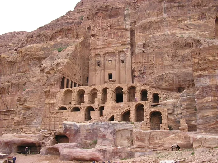 Ancient Jordanian site of Petra 