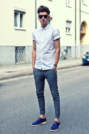 Calça Dobrada CalÇa Jeans Pescador Masculina Calça Capri Jeans