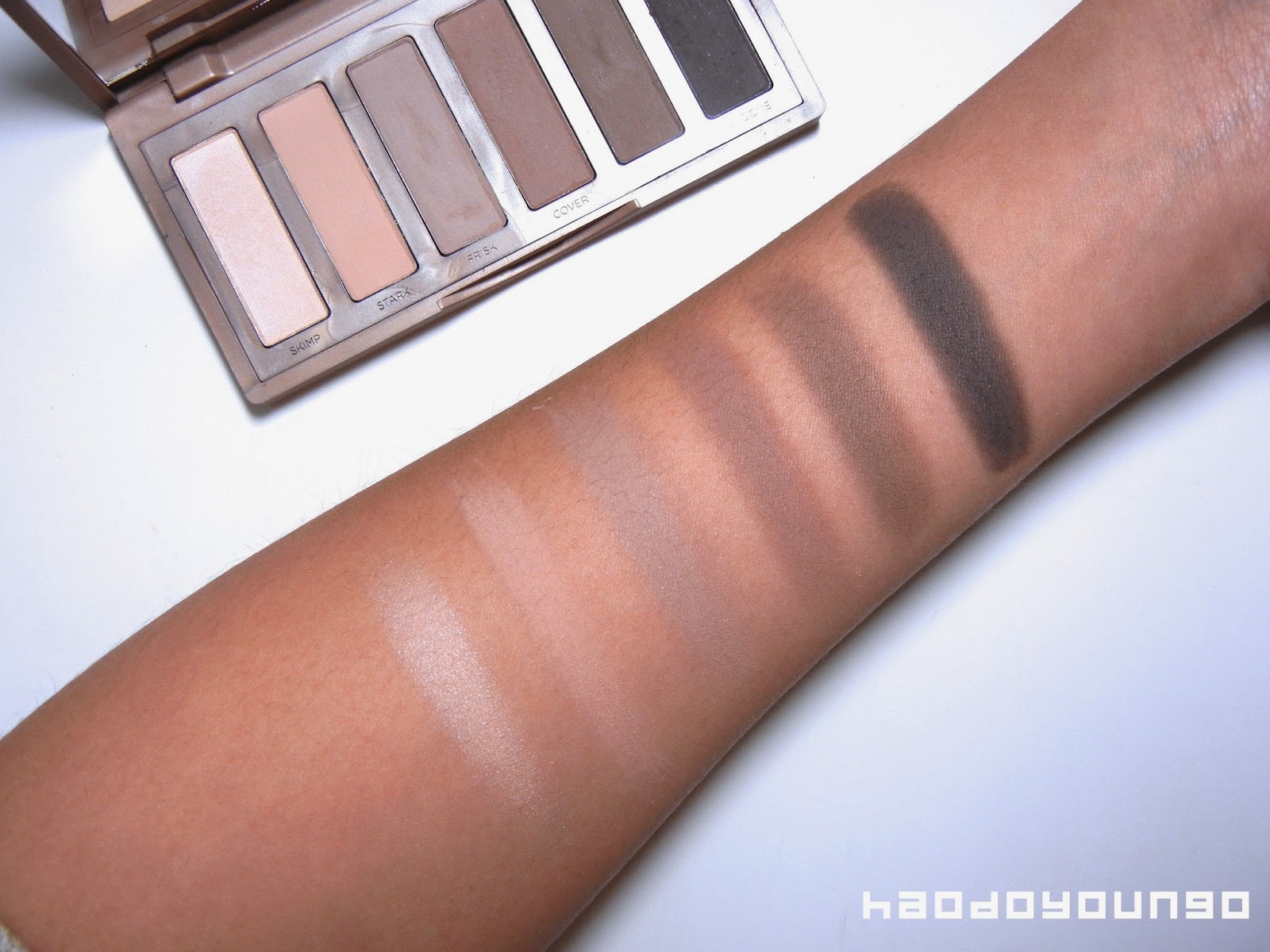 Review Swatches Urban Decay Naked 2 Basics Palette haodoyoungo