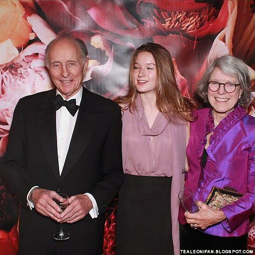 Téa Leoni, West Duchovny, and Family at the Unicef Snowflake 2013