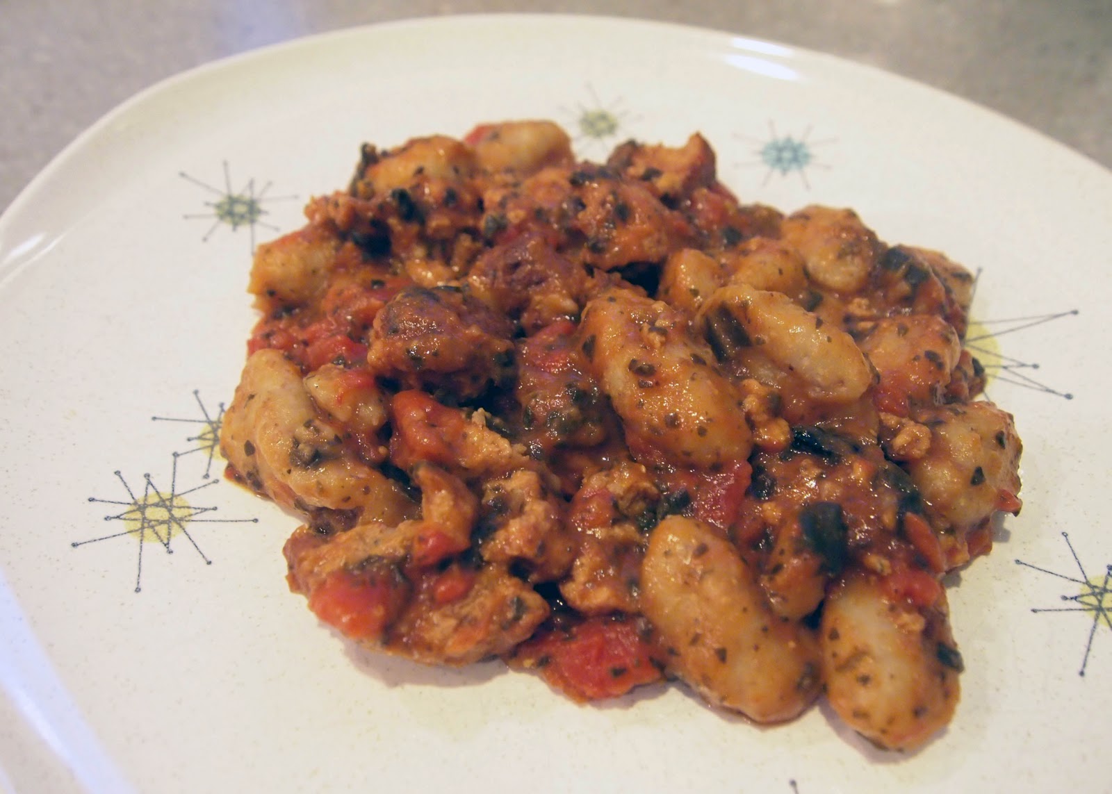Cooking & Crafting turkey gnocchi meal