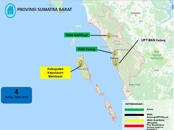 Lokasi Tes Cat BKN Propinsi Sumatera Barat Lokasi Tes Cat BKN Propinsi Sumatera Barat