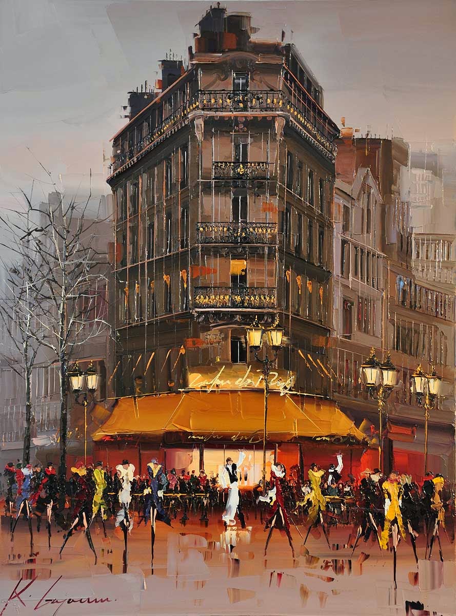 12-Ambiance-Kal-Gajoum-Paintings-of-Dream-Like Cities-of-the-World-www-designstack-co