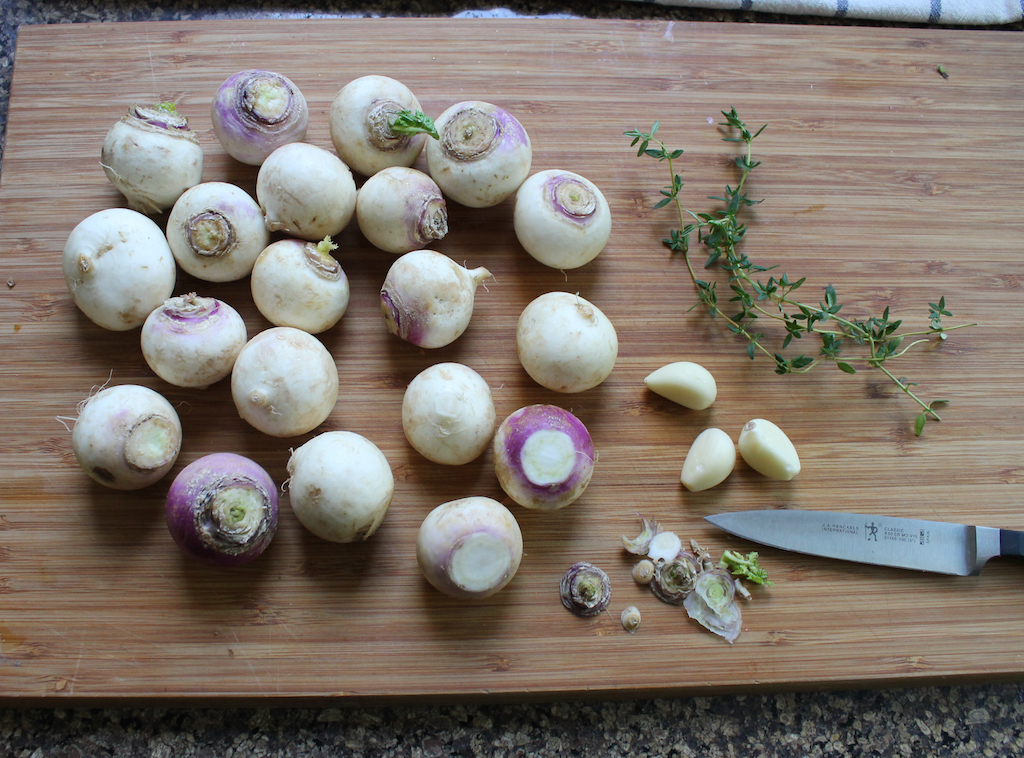 Food Lust People Love Browned Butter Braised Baby Turnips