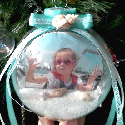 photo Christmas ornament