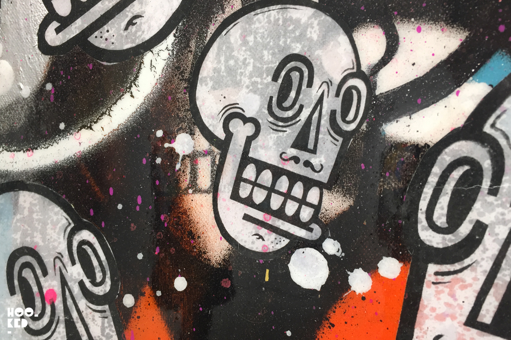 Belgian street artist Joachim's solo show in London. Photo ©Hookedblog / Mark Rigney