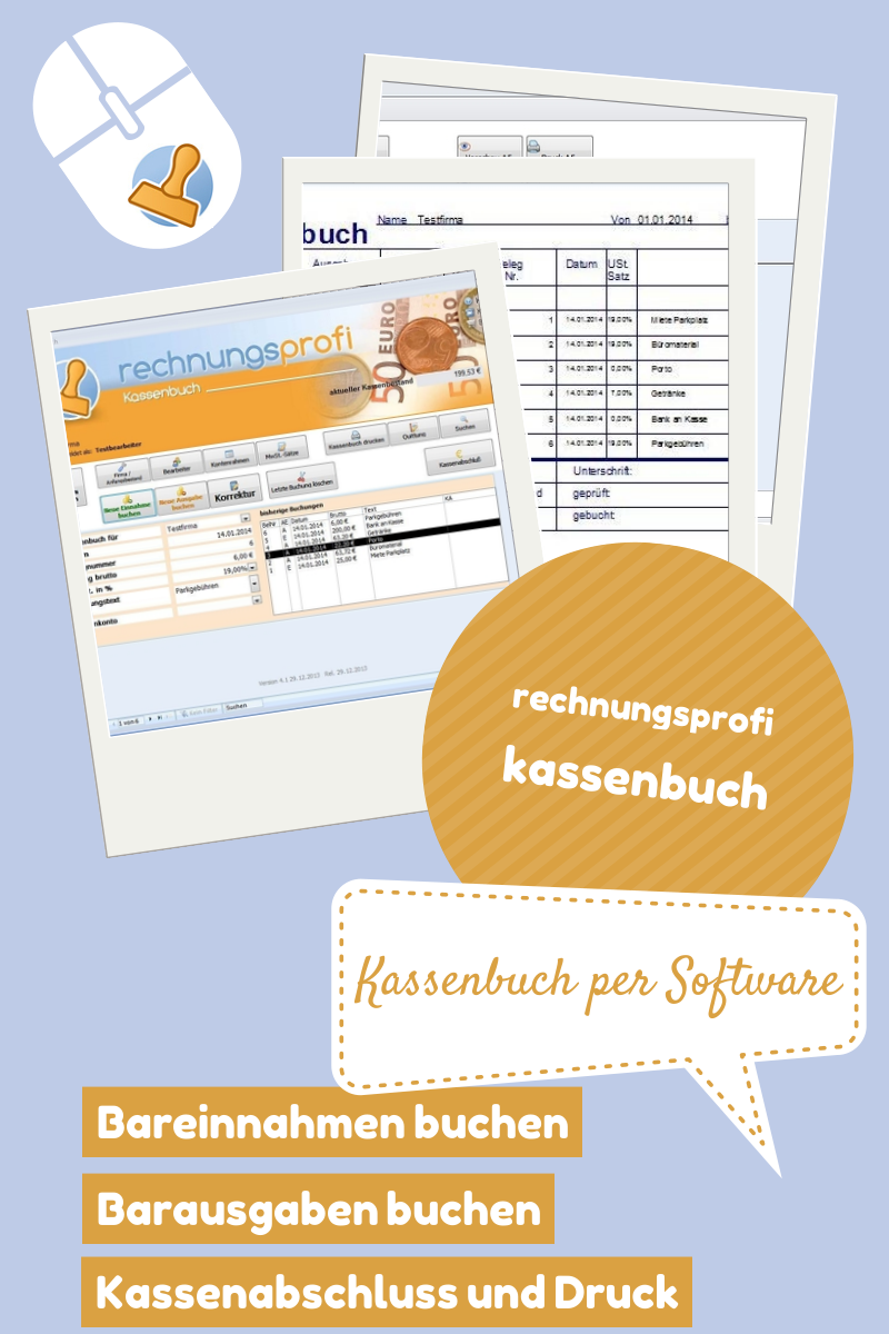 Kassenbuch führen leicht gemacht