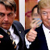 Trump afirma que vai trabalhar com Bolsonaro na área de comércio