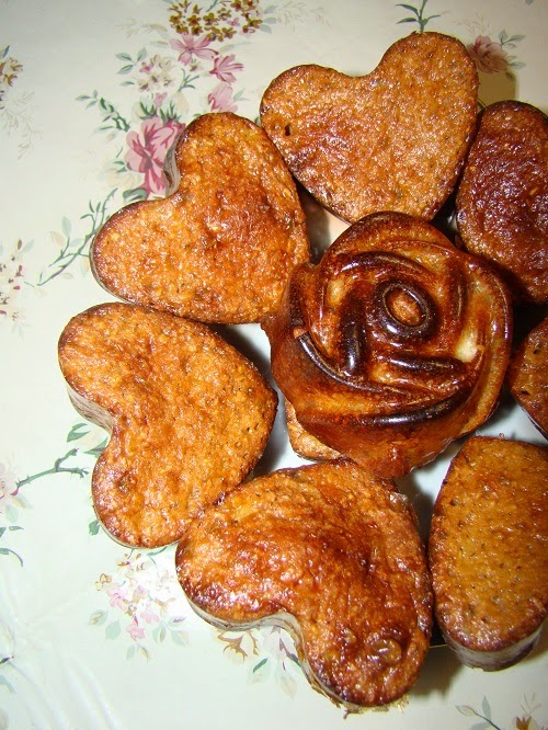 Inimioare pufoase si dulci - dukan style