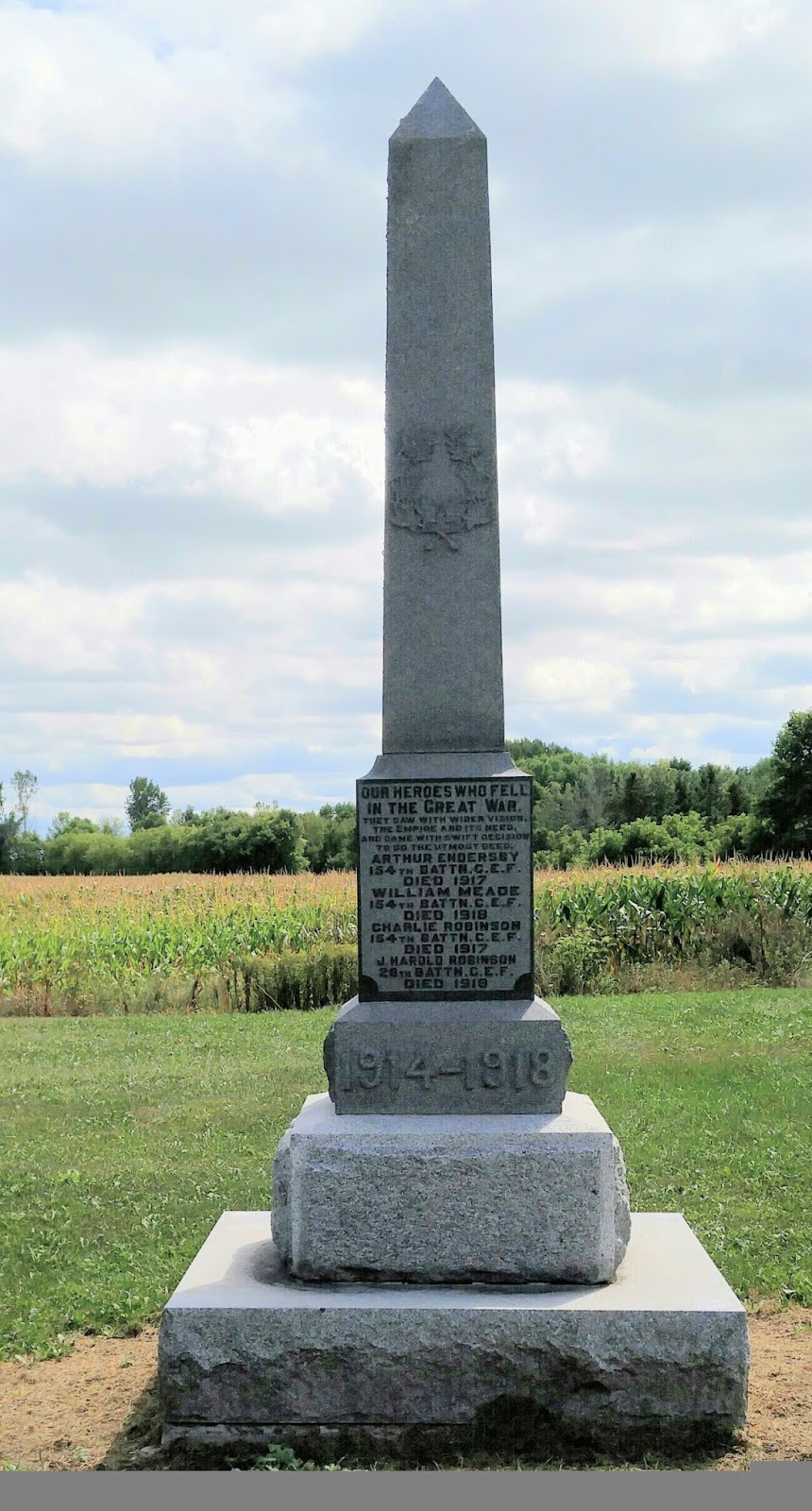 Ontario War Memorials Inkerman