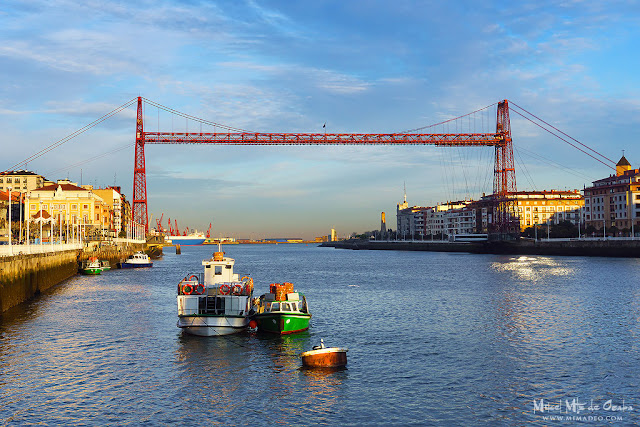 Puente Colgante desde Portugalete