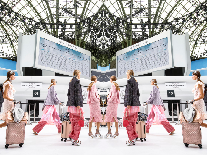 16 春夏系列 Chanel 平淡服裝與出色機場的主客易位 A View 專門女裝秀評