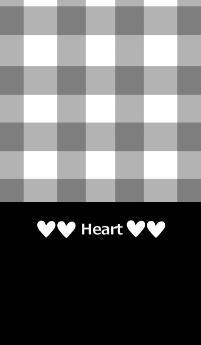 Simple heart and check pattern 7 from J