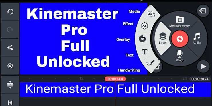 Download Kine Master Pro Full Unlock Layer Terbaru 2018
