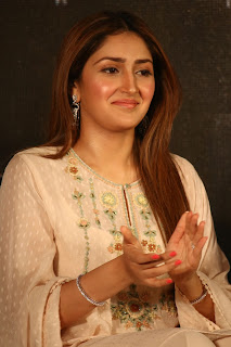 Actress Sayesha Saigal at Kaappaan Movie Press Meet Photos Actress Sayesha Saigal at Kaappaan Movie Press Meet Photos