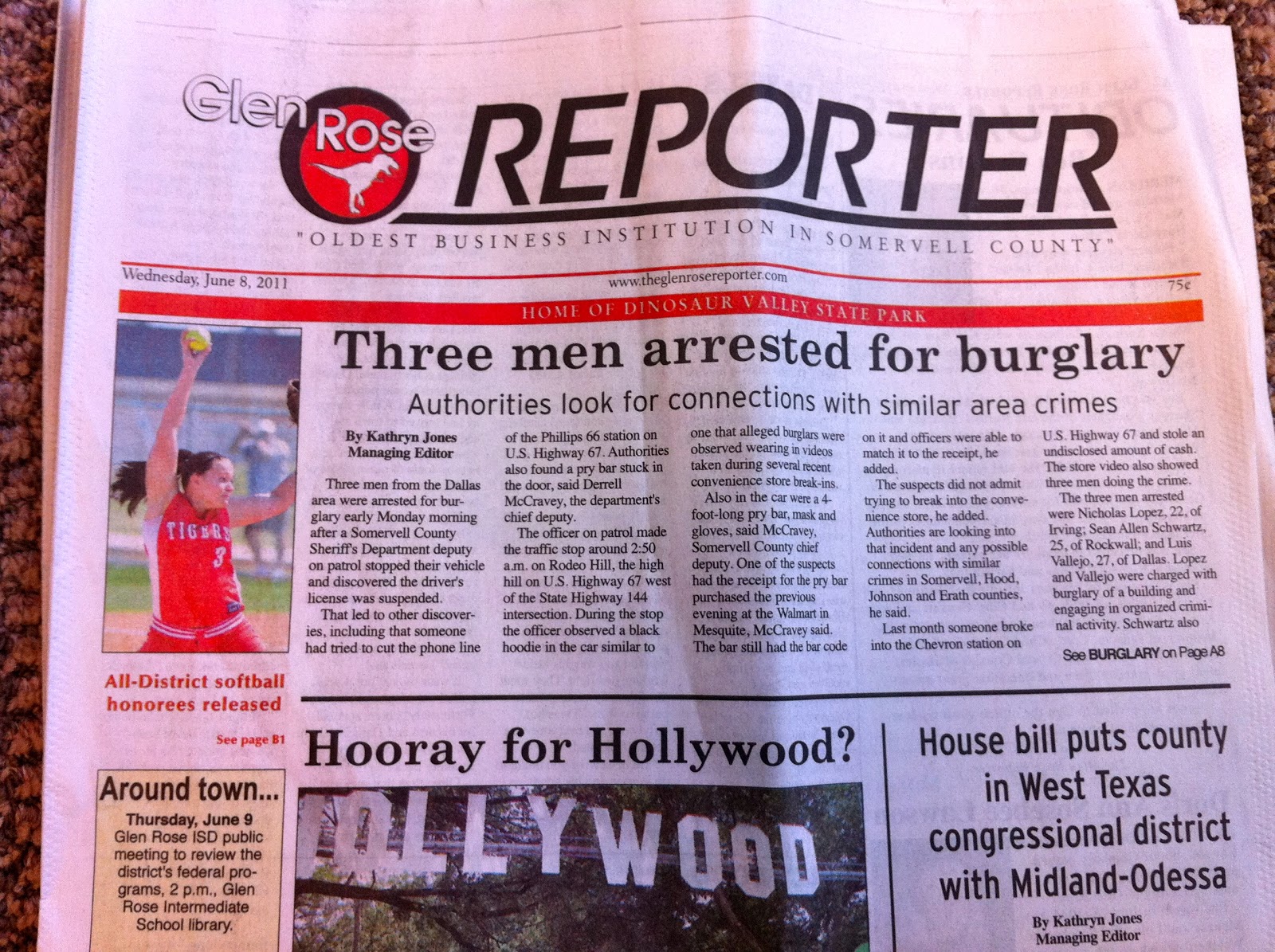 ACM Newsroom HONOR ROLL ACM Texas weekly earns several awards