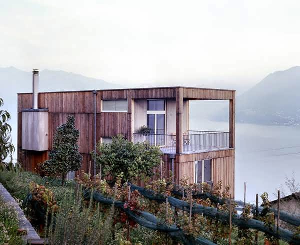 Brissago Classic House Design with Lake View in Switzerland Brissago Classic House Design with Lake View in Switzerland