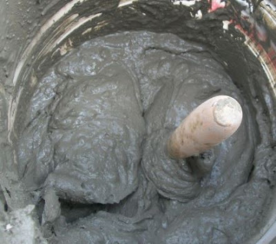 picture of cement paste