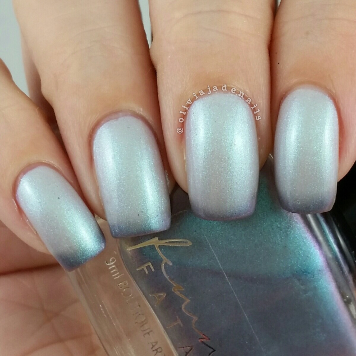 Femme Fatale Cosmetics Kida swatched by Olivia Jade Nails