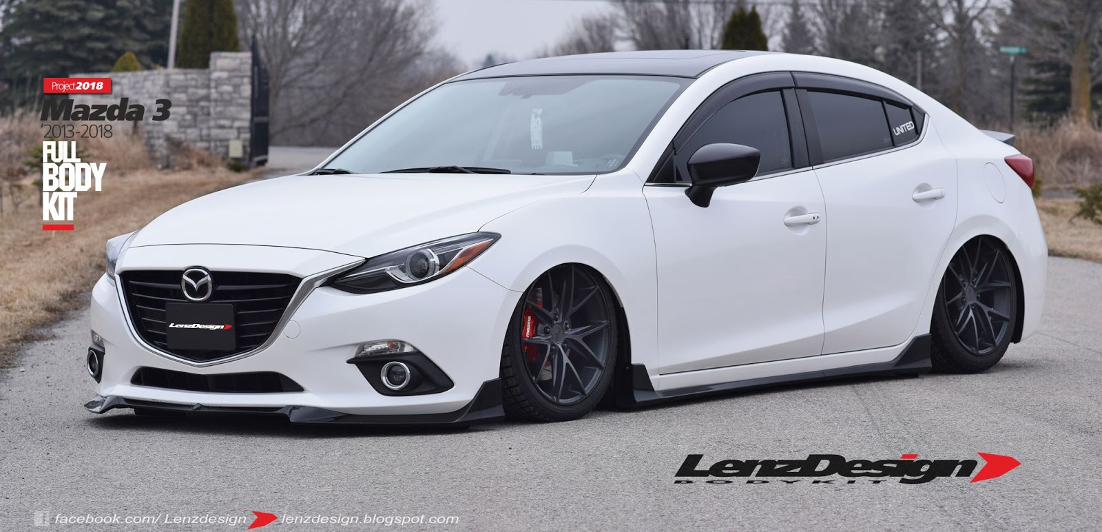 Mazda 3 BM Lenzdesign Bodykit 2013-2018