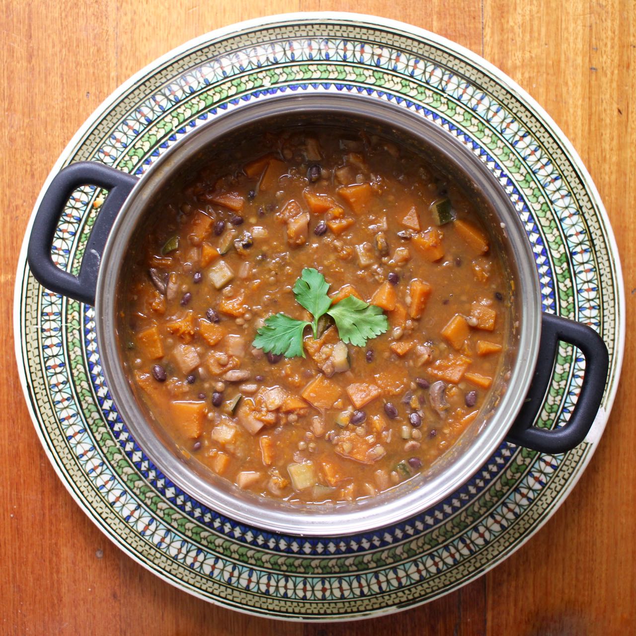 Green Gourmet Giraffe A stew of leftover gravy, with some school