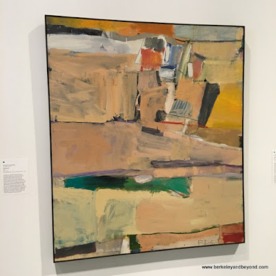 "Berkeley #4," 1953, Richard Diebenkorn, at Berkeley Art Museum in Berkeley, California