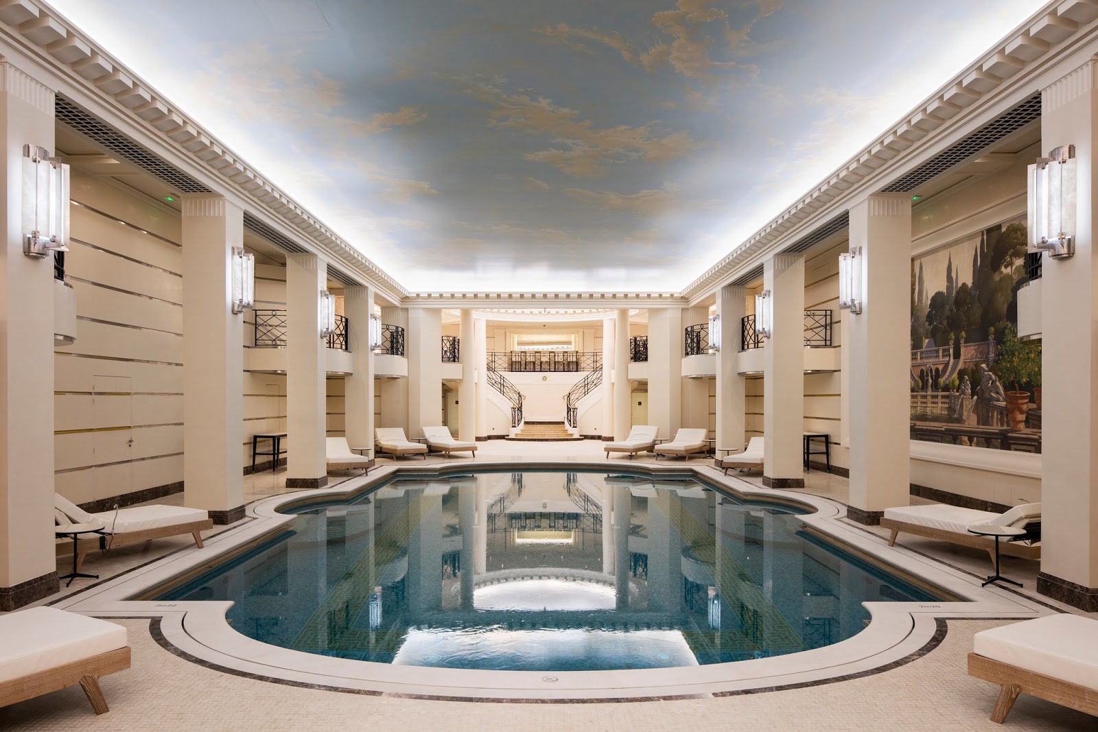 Tour the renovated romantic Ritz Paris Pool at Ritz Paris