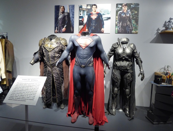 Man of Steel Superman suit on display - domesticjenni
