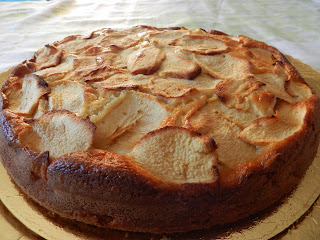 torta di mele morbida