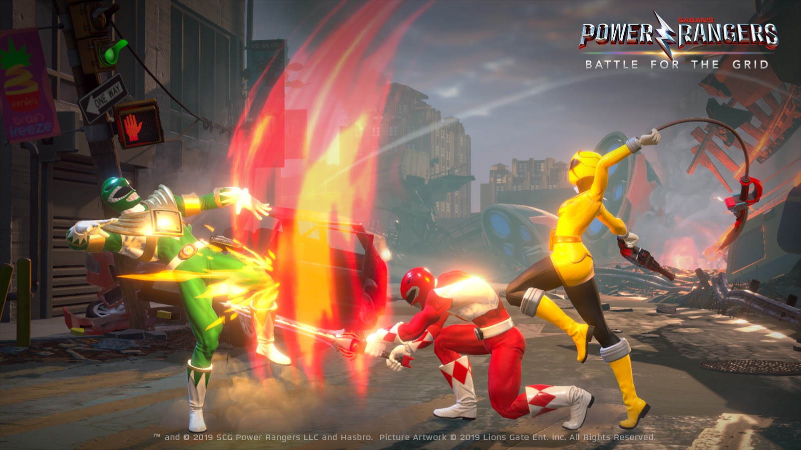 Power Rangers Battle for the Grid é anunciado para PS4, Xbox One
