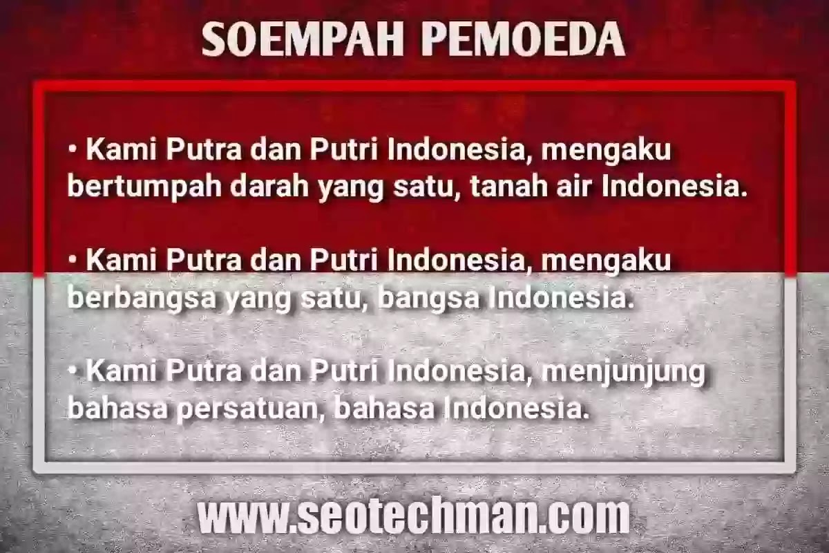 Sejarah Lahirnya "Sumpah Pemuda" Berikut Isi Teks dan Maknanya - Media