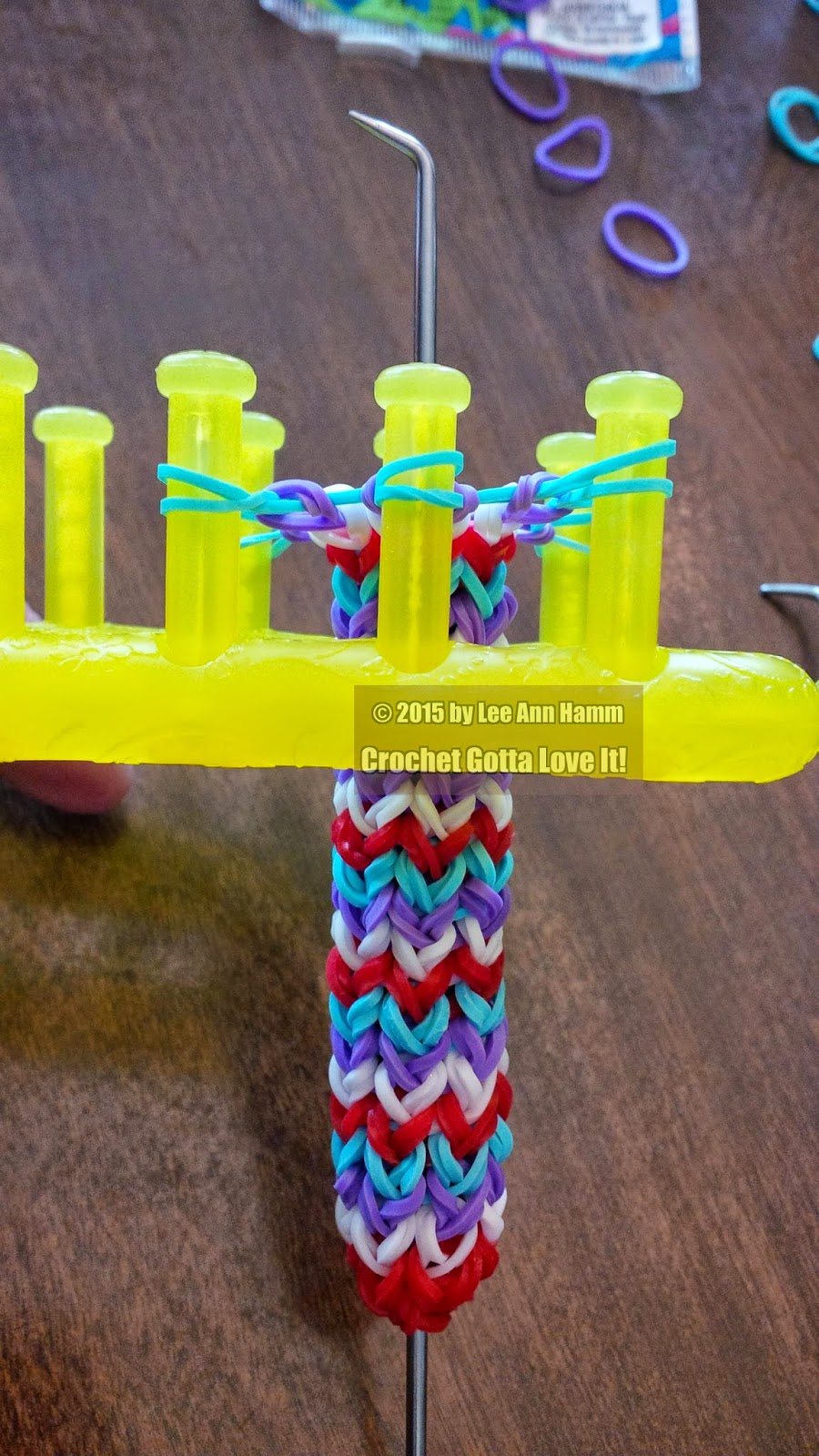 Crochet...Gotta Love It! Blog Loom Knit a Rubber Band Grip!