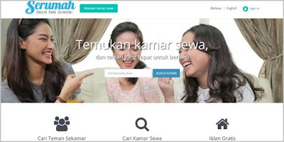 Serumah.com, Website Mencari Teman Sewa Rumah Pertama Di Indonesia