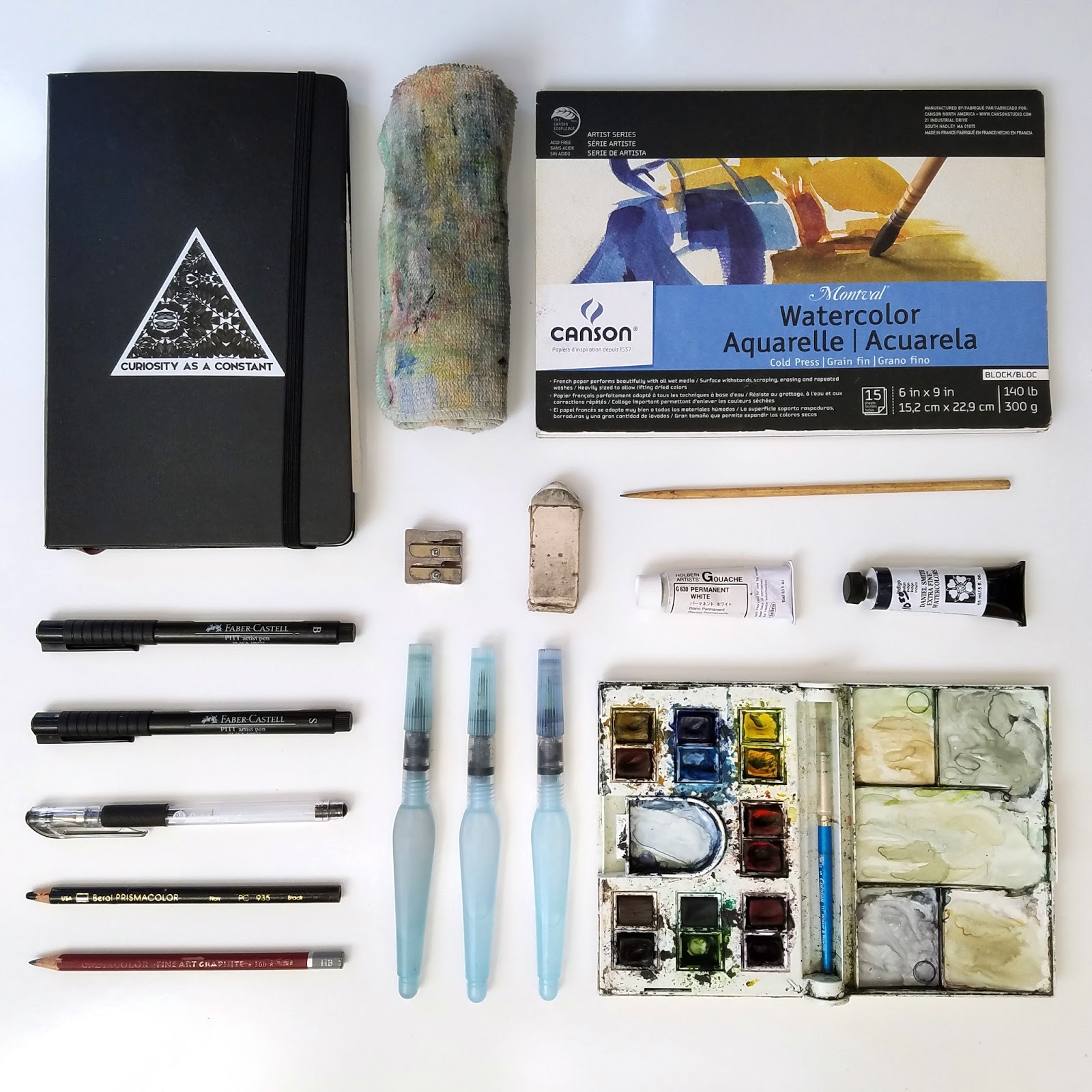 Outdoor Watercolor Field Kit Explained BRIDGETTE MEINHOLD
