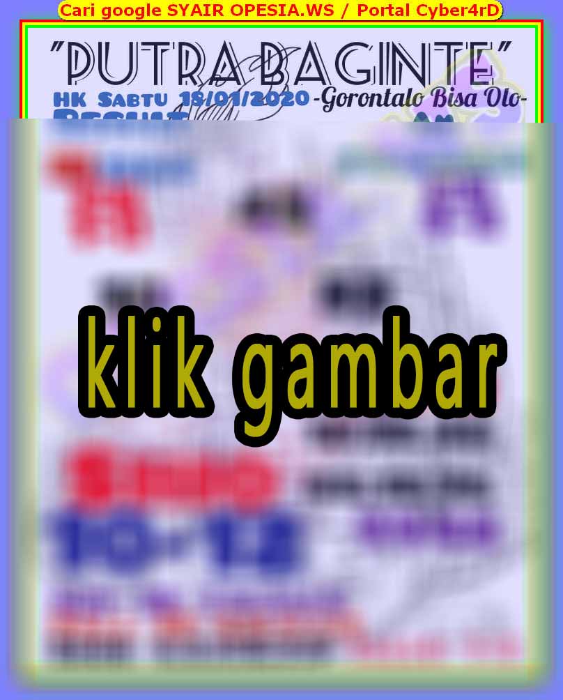 1 New Message Kode Syair Hongkong 18 Januari 2020 Forum Syair Togel Hongkong Singapura Sydney