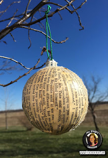 Literature-Inspired Ornaments  www.traceeorman.com