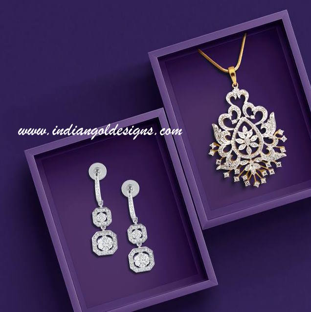 Gold And Diamond Jewellery Designs Tanishq Pendant Set - Diamond Pendant Sets Nakshatra Gold And Diamond Jewellery Designs Tanishq Pendant Set - Diamond Pendant Sets Nakshatra