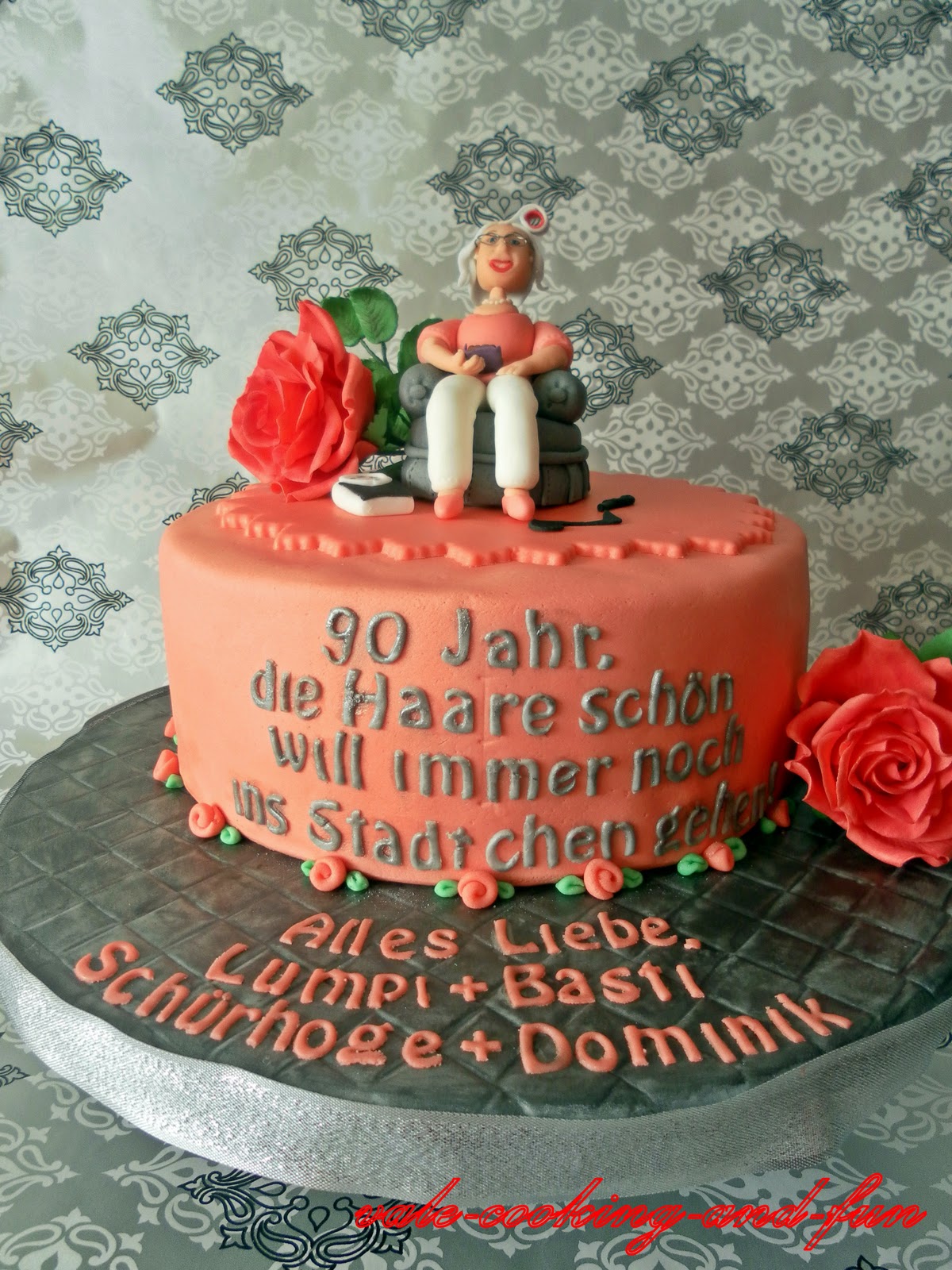 besten Cooking: Torte zum 90. Geburtstag/ Торта за 90-ти рожден ден