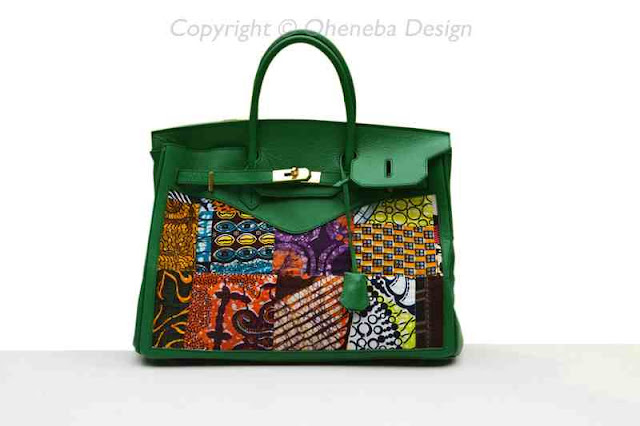 Ghana Rising: Objects of Desire: Leather and Ankara Print Koko Totes by ...