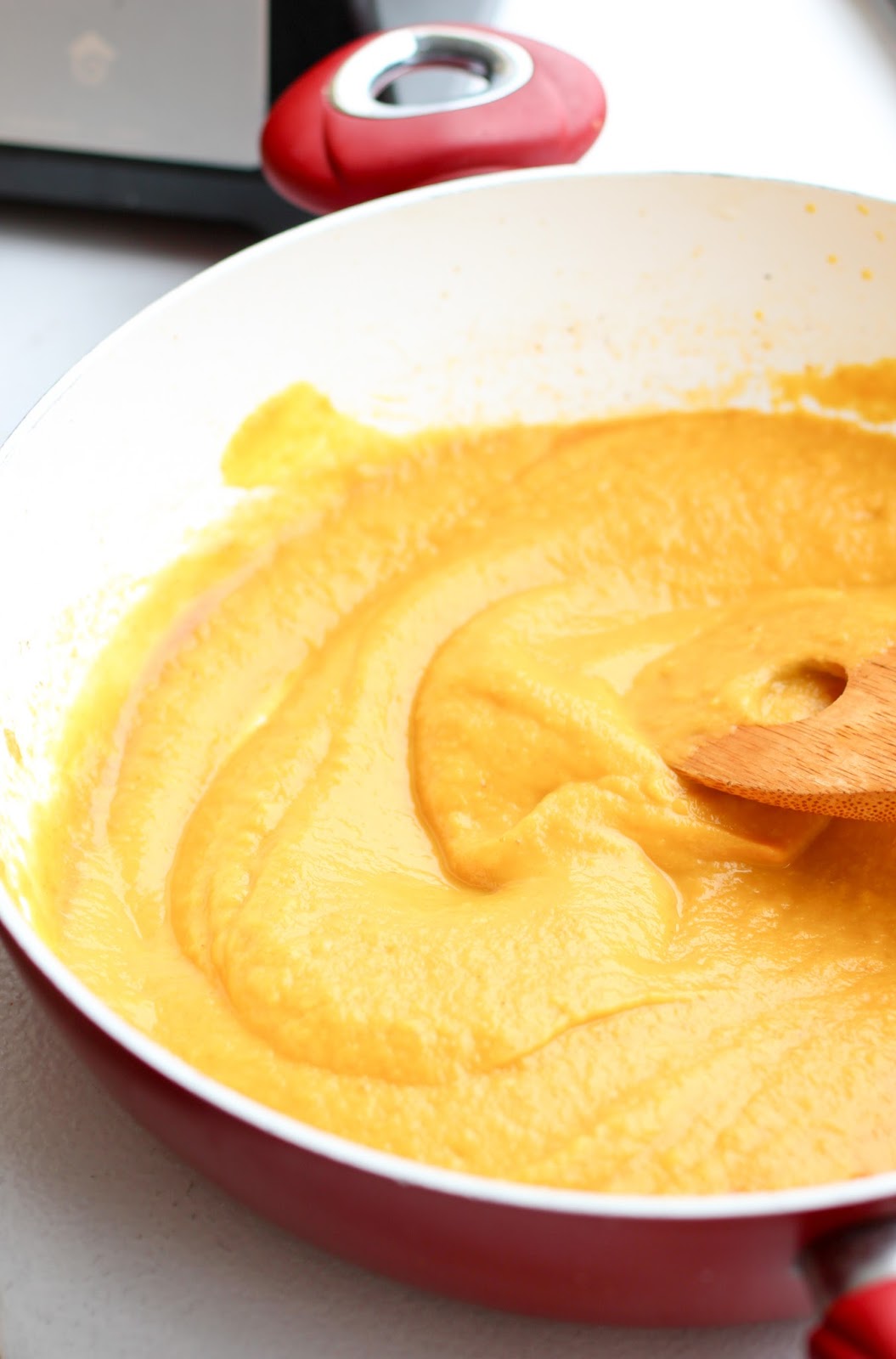 Pumpkin Goat Cheese Sauce with Bacon Lake Shore Lady