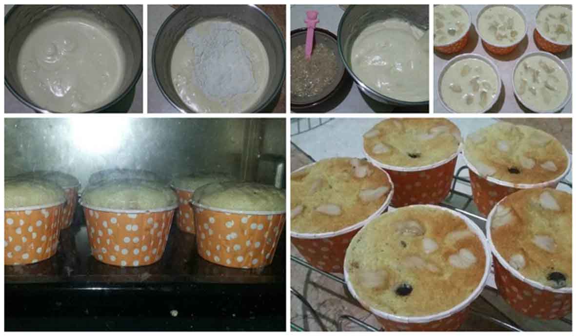 Resep Cup Cake Banana Resep Cup Cake Banana