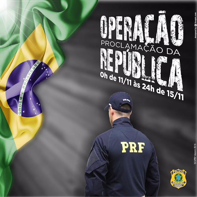 OPERAÇÃO DA PRF INICIA HOJE (11) EM TODO O BRASIL