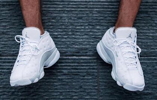 jordan 13 low platinum