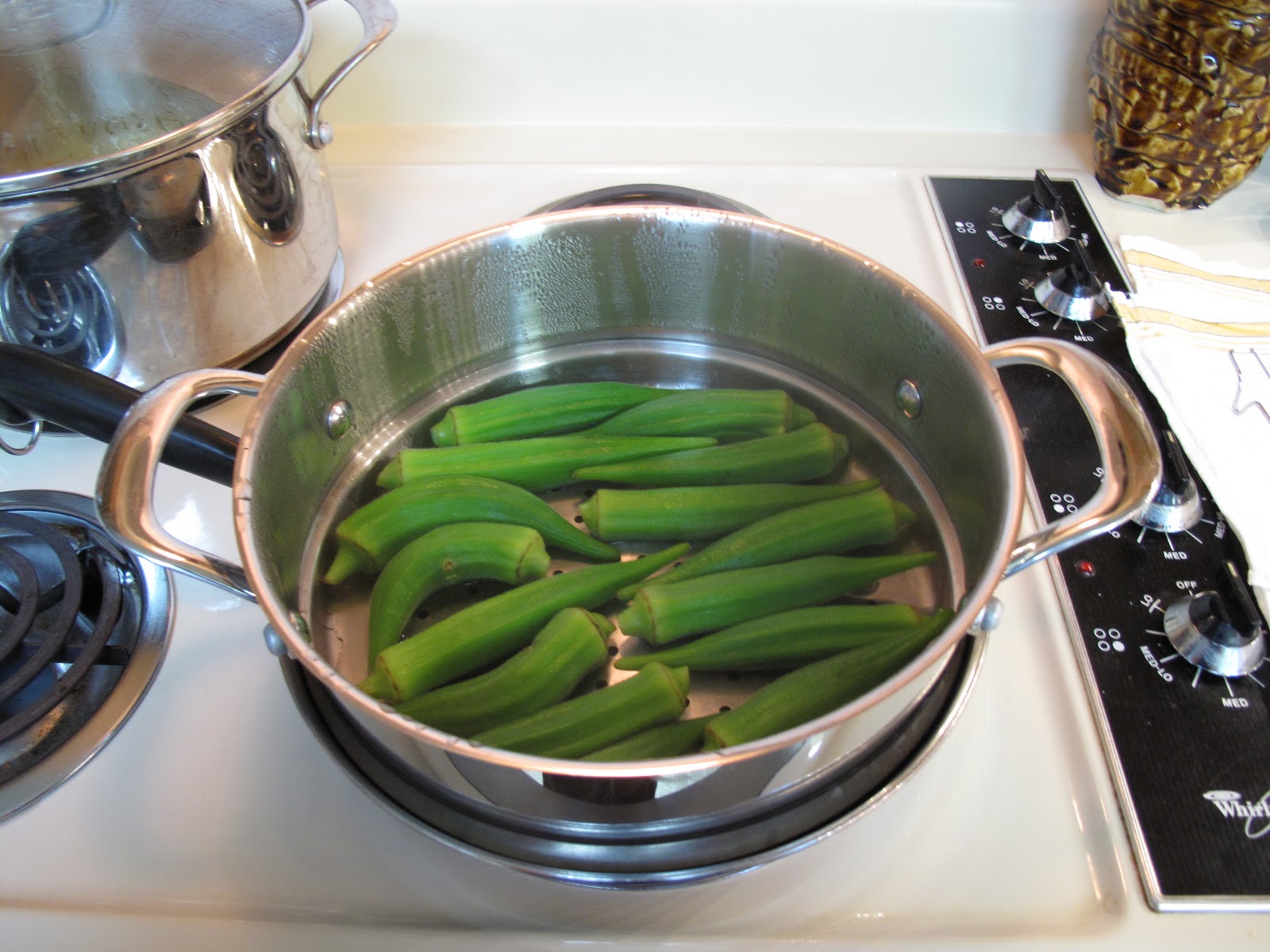 Wings of Dawn Farm Drying Okra