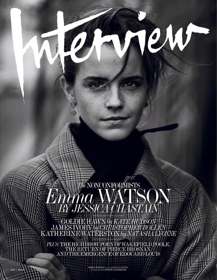 Daily delight: Emma Watson for Interview magazine