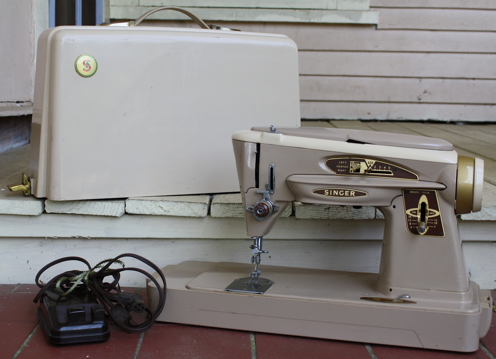 Eleanor Meriwether Singer 503 Sewing Machine
